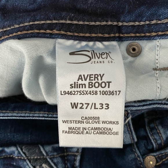 Silver Avery slim Boot jeans - Picture 4 of 4